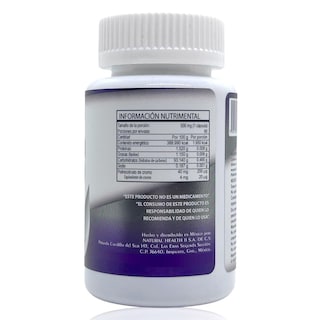 Foto 3 | Suplemento Natural Health Chromium 200 de 90 Cápsulas