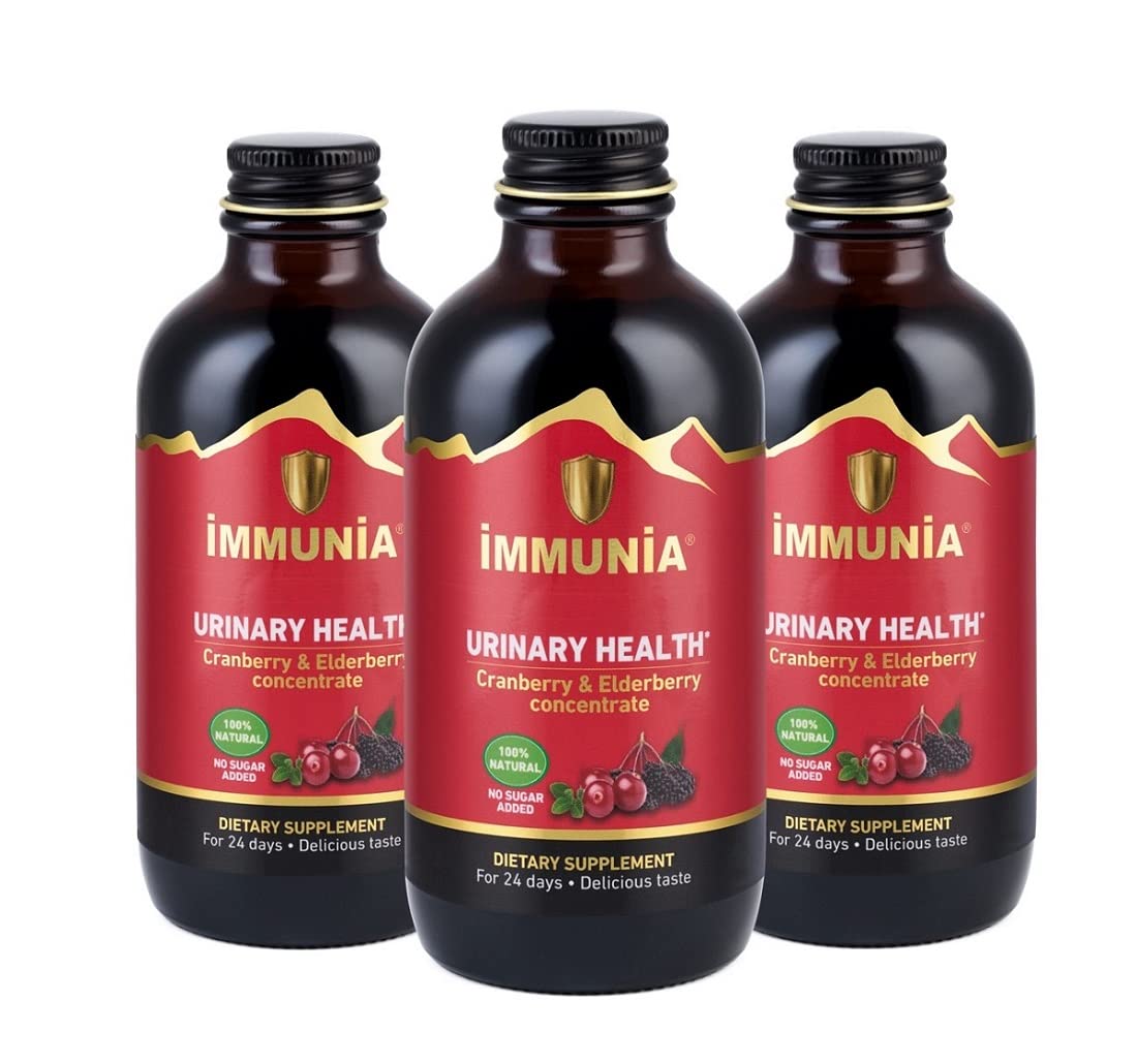 Suplemento Immunia Urinary Health Arándano y Saúco 5 Ml - Venta Internacional