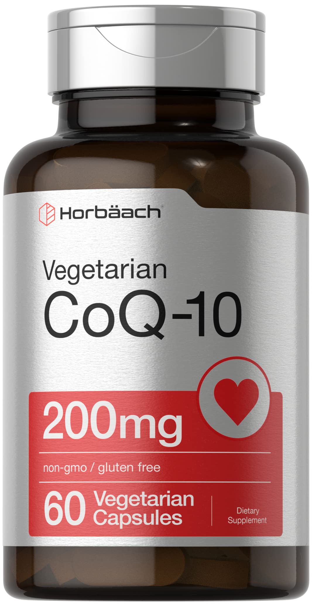 Suplemento Horbäach Coq10 en Cápsulas 200 mg 60 Unidades - Venta Internacional