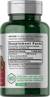 Foto 2 | Suplemento Horbaach Extractode Cereza Ácida 7000 Mg 90 Cápsulas - Venta Internacional