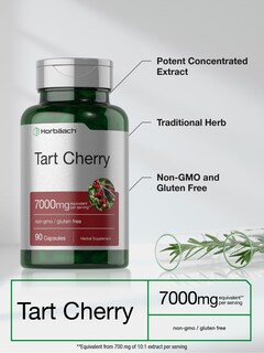 Foto 3 | Suplemento Horbaach Extractode Cereza Ácida 7000 Mg 90 Cápsulas - Venta Internacional