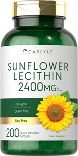 Foto 1 | Suplemento Carlyle Lecitina de Girasol 2400 Mg 200 Cápsulas- Venta Internacional