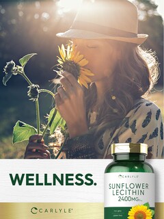 Foto 6 | Suplemento Carlyle Lecitina de Girasol 2400 Mg 200 Cápsulas- Venta Internacional