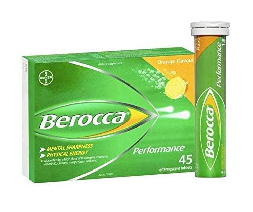 Foto 3 pulgar | Tabletas Efervescentes Berocca Orange 45 Tabletas - Venta Internacional