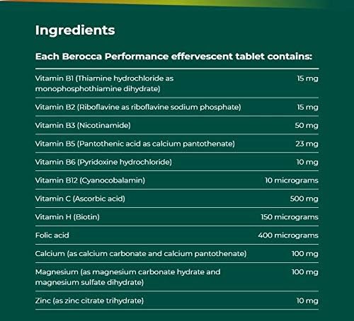 Foto 5 | Tabletas Efervescentes Berocca Orange 45 Tabletas - Venta Internacional