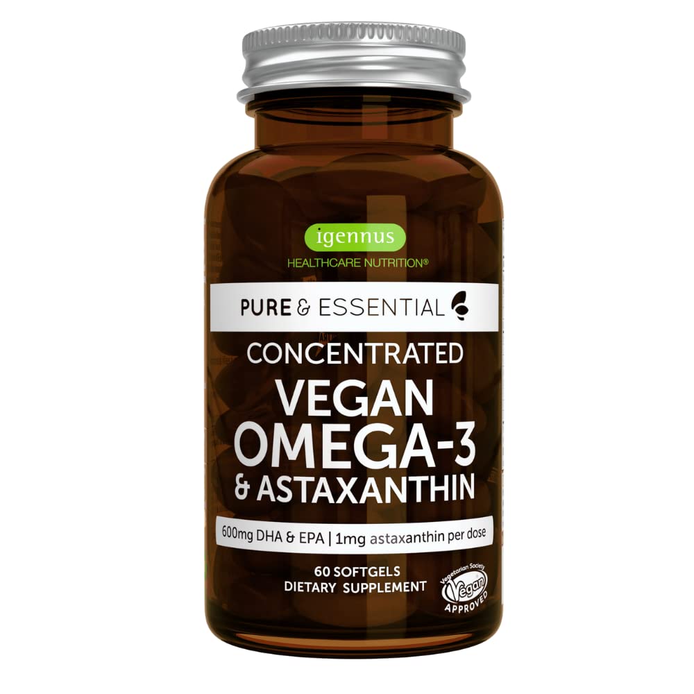 Foto 2 pulgar | Suplemento Igennus Healthcare Nutrition Omega 3 Vegan - Venta Internacional