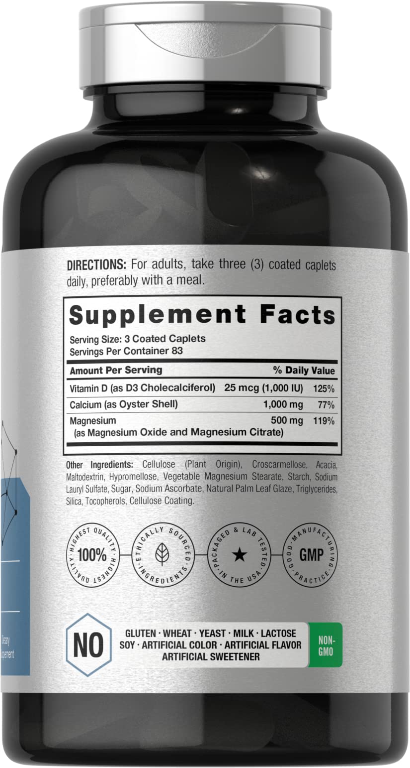 Foto 3 pulgar | Suplemento Horbäach Calcium Magnesium  D3 250 Comprimidos - Venta Internacional