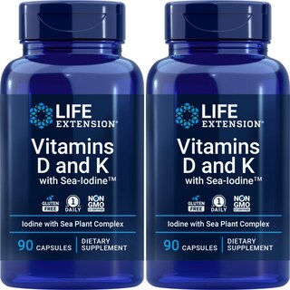 Foto 1 | Suplemento Vitaminas D y K de Life Extension con Yodo Marino - Venta Internacional