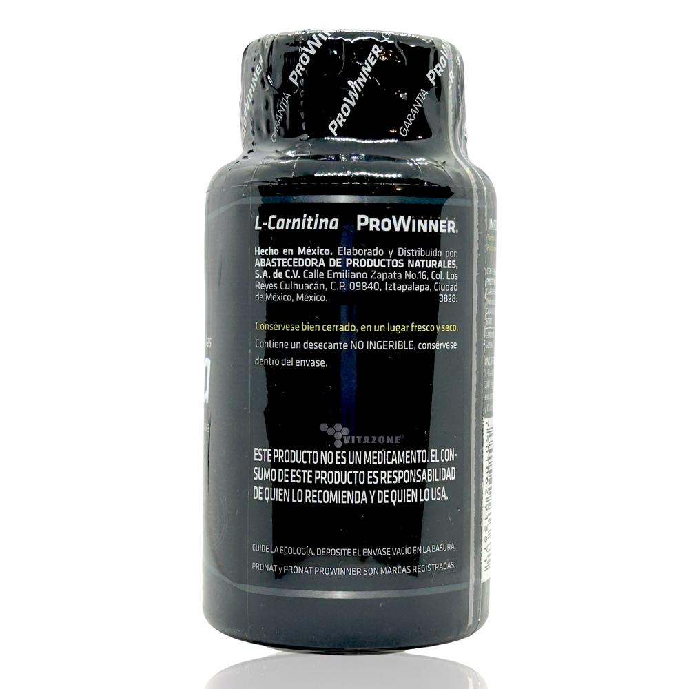 Foto 5 pulgar | L-Carnitina Pro Winner 600 mg 60 Cápsulas