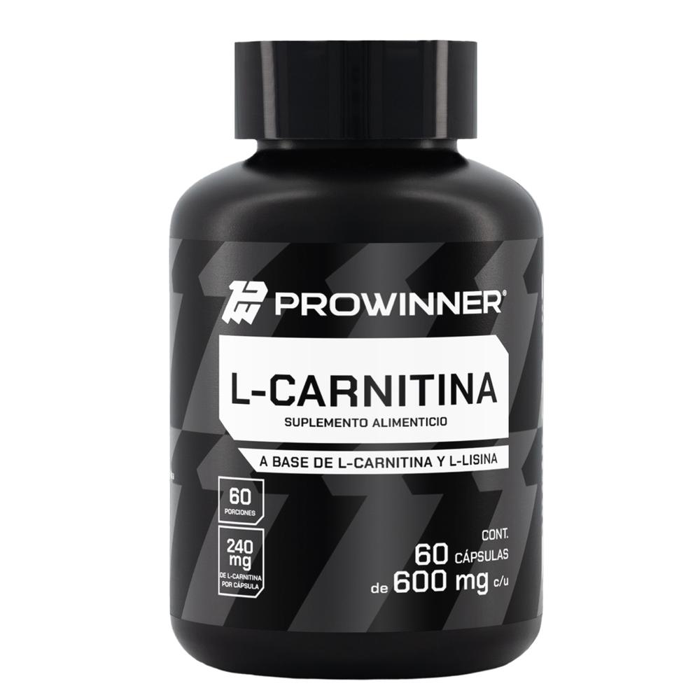 Foto 7 pulgar | L-Carnitina Pro Winner 600 mg 60 Cápsulas