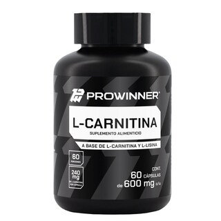 Foto 6 | L-Carnitina Pro Winner 600 mg 60 Cápsulas