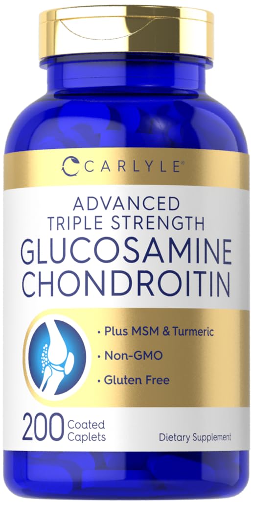 Foto 2 pulgar | Suplemento Carlyle: Glucosamina Condroitina Msm Cúrcuma 200 Unidades - Venta Internacional