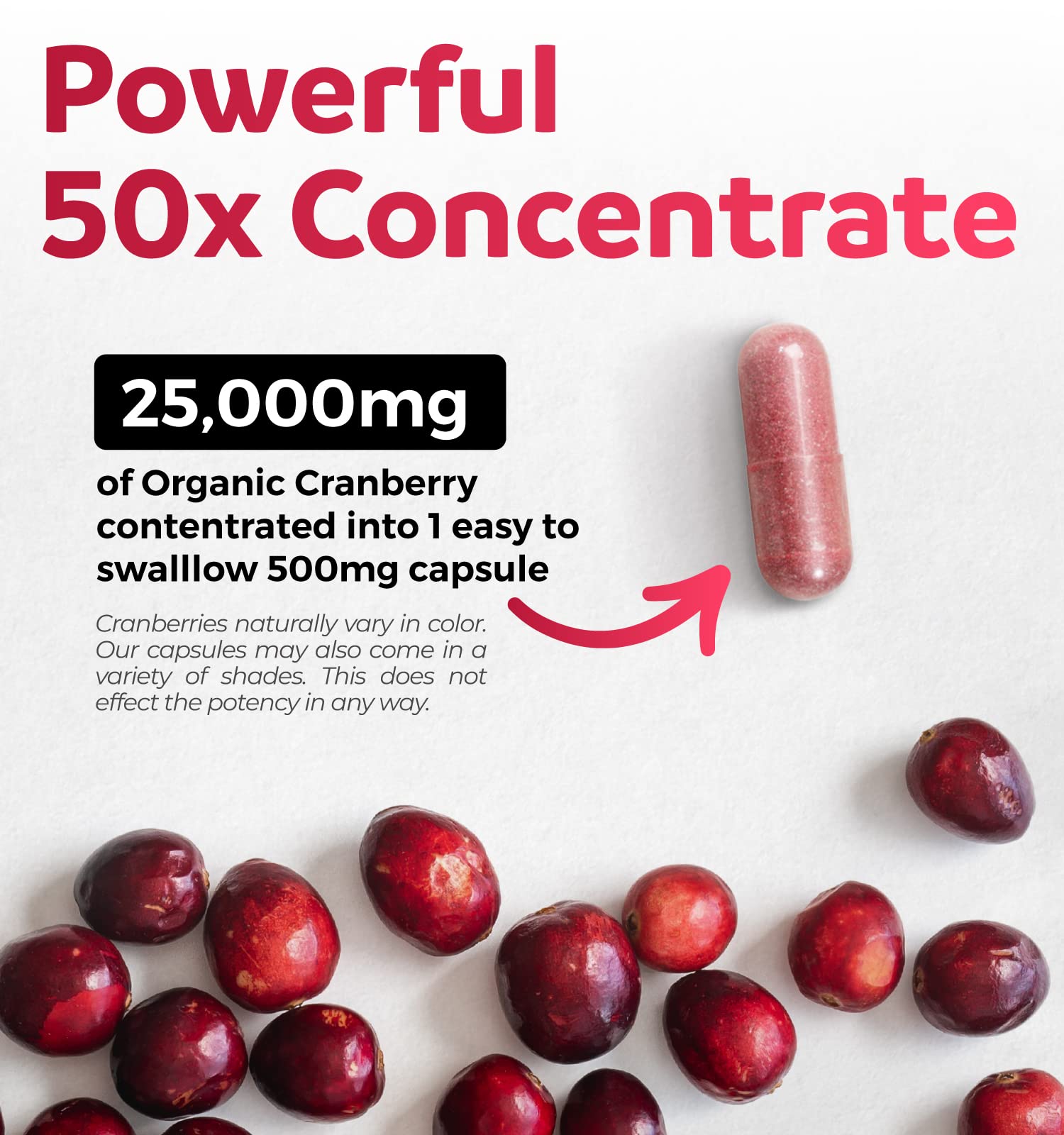 Foto 3 pulgar | Suplemento Pure Co de Arándano 25 000 mg 120 Cápsulas - Venta Internacional