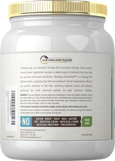Foto 3 | Suplemento de Péptidos de Colágeno Alimentado con Pasto en Polvo 600 Ml Hierba - Venta Internacional