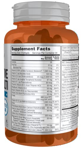 Foto 3 pulgar | Supplement Now Sports Nutrition Extreme Sports Multi Men 90  - Venta Internacional