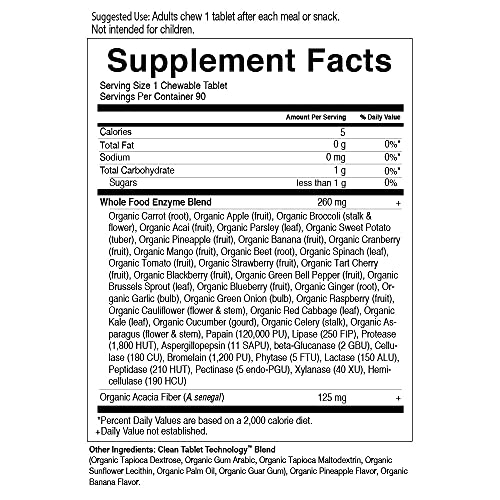 Foto 6 pulgar | Suplemento Garden Of Life Organic Digest+ Enzyme 90 Comprimidos - Venta Internacional