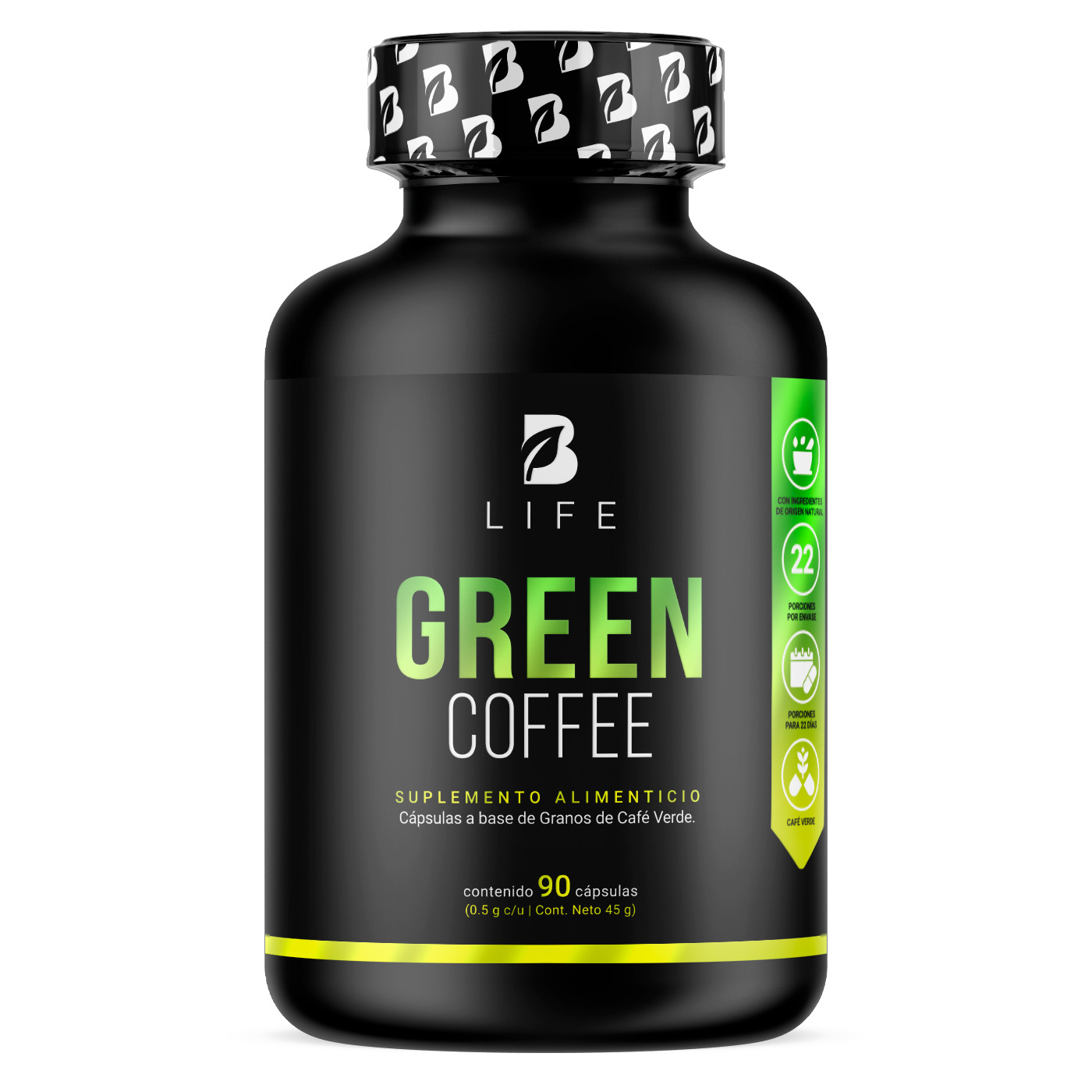 Foto 1 | Green Coffee B Life 90 Cápsulas
