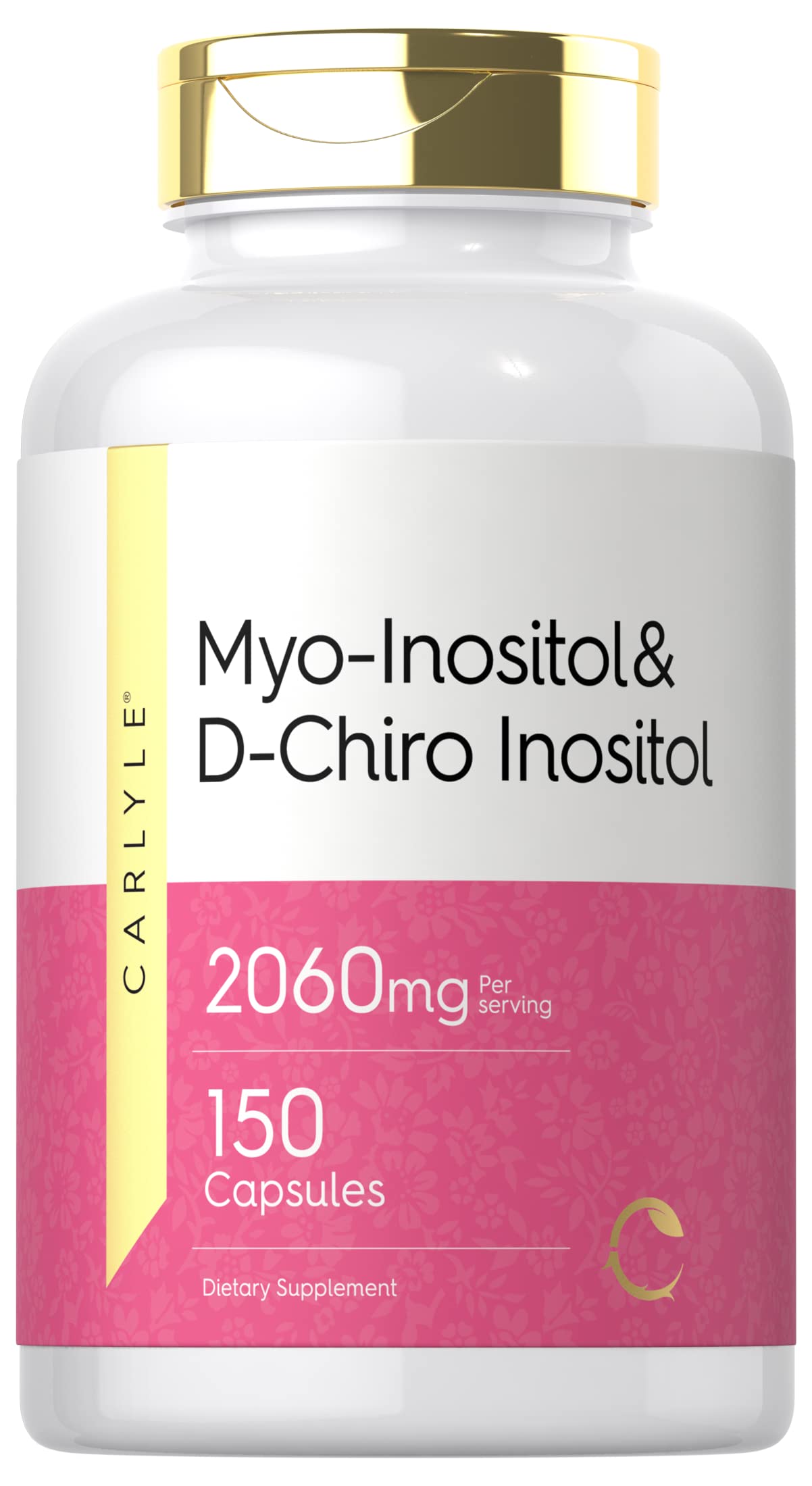 Foto 2 pulgar | Suplemento Carlyle Myo-Inositol y D-Chiro Inositol 2060 mg - Venta Internacional