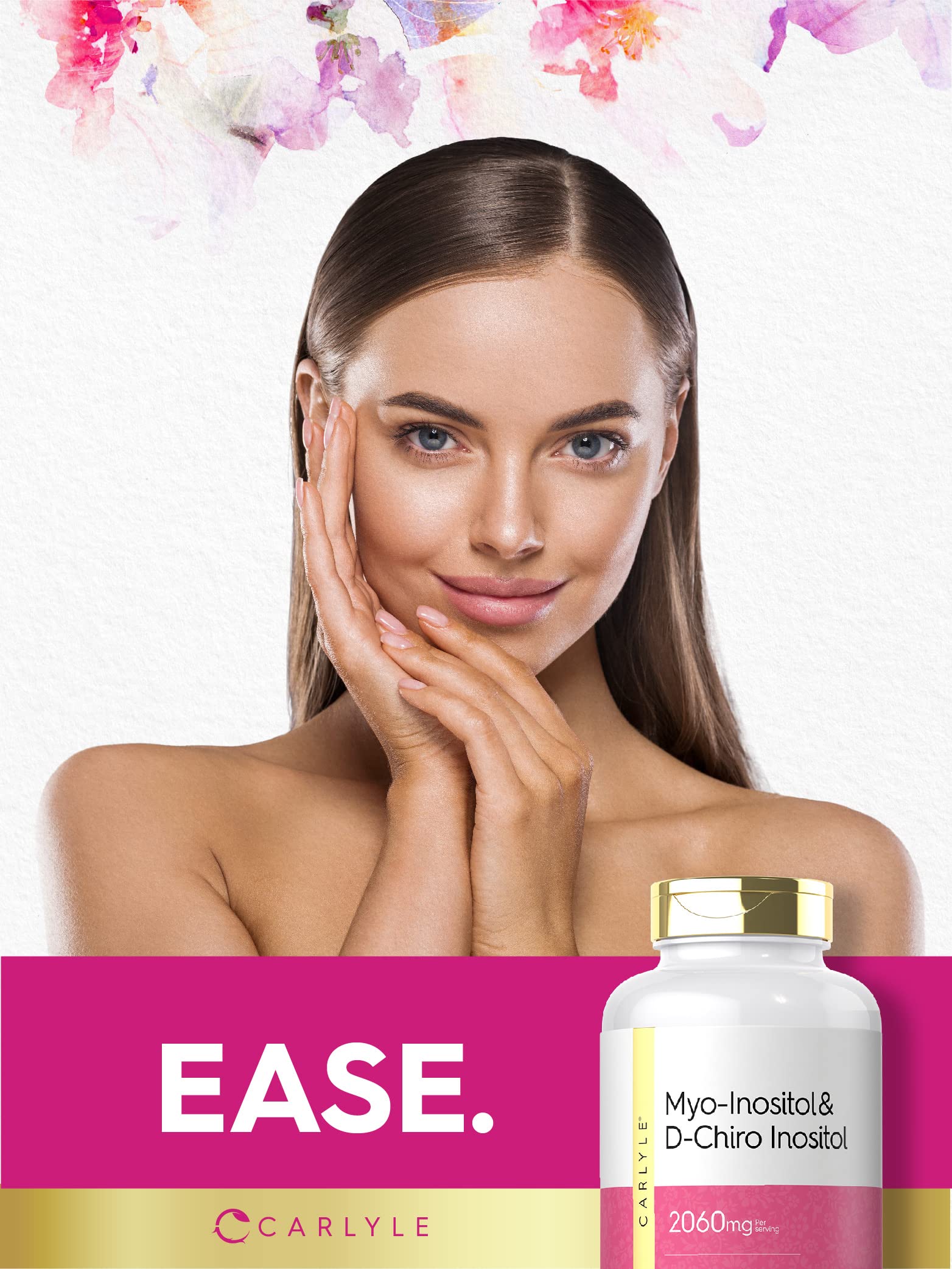 Foto 6 | Suplemento Carlyle Myo-Inositol y D-Chiro Inositol 2060 mg - Venta Internacional