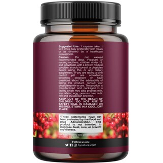 Foto 2 | Supplement Natures Craft Kidney Support Cranberry para Mujeres y Hombres - Venta Internacional