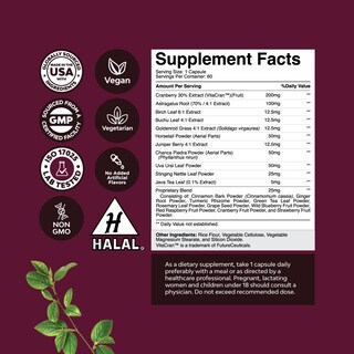 Foto 3 | Supplement Natures Craft Kidney Support Cranberry para Mujeres y Hombres - Venta Internacional