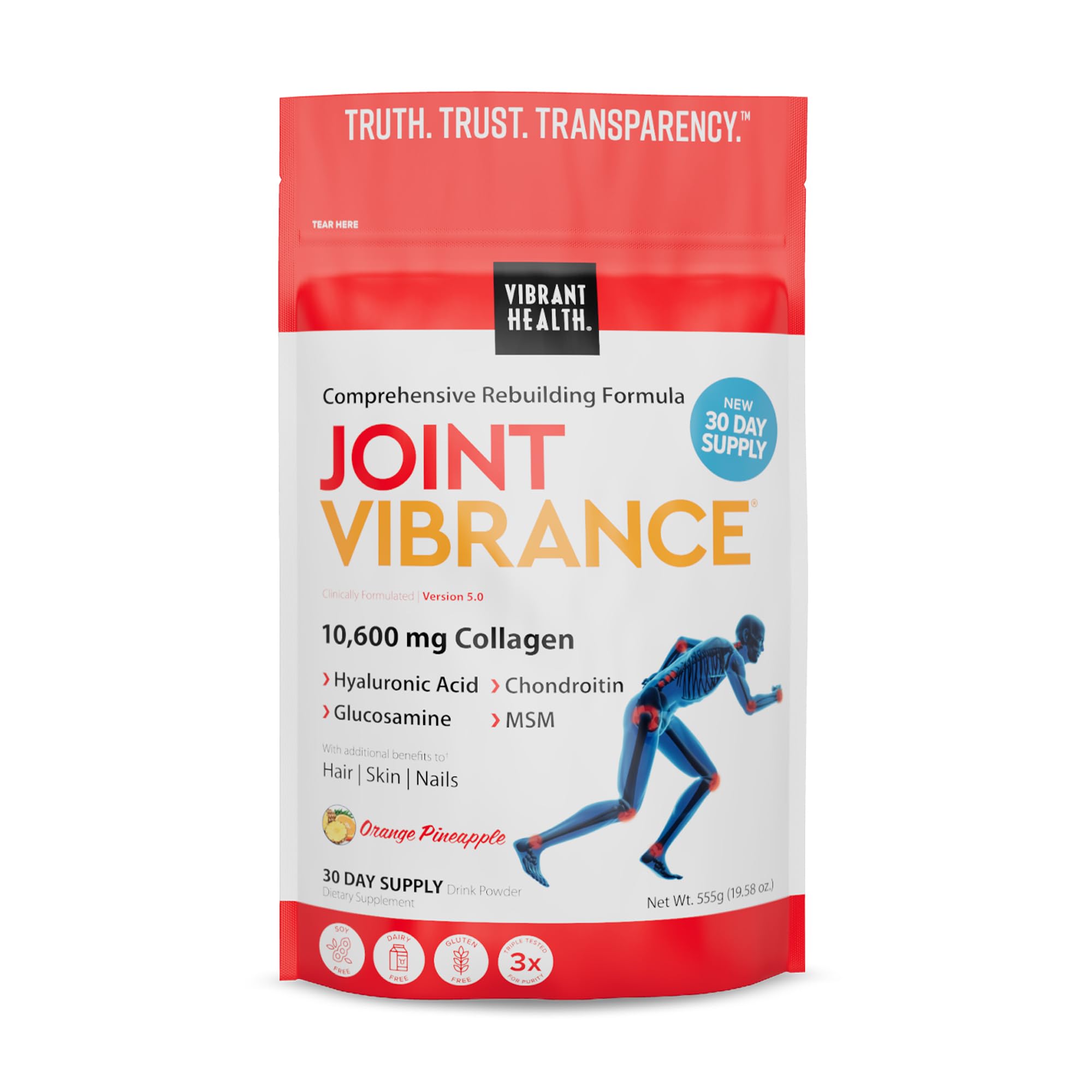 Foto 2 pulgar | Suplemento Vibrant Health Joint Vibrance 30 Porciones - Venta Internacional