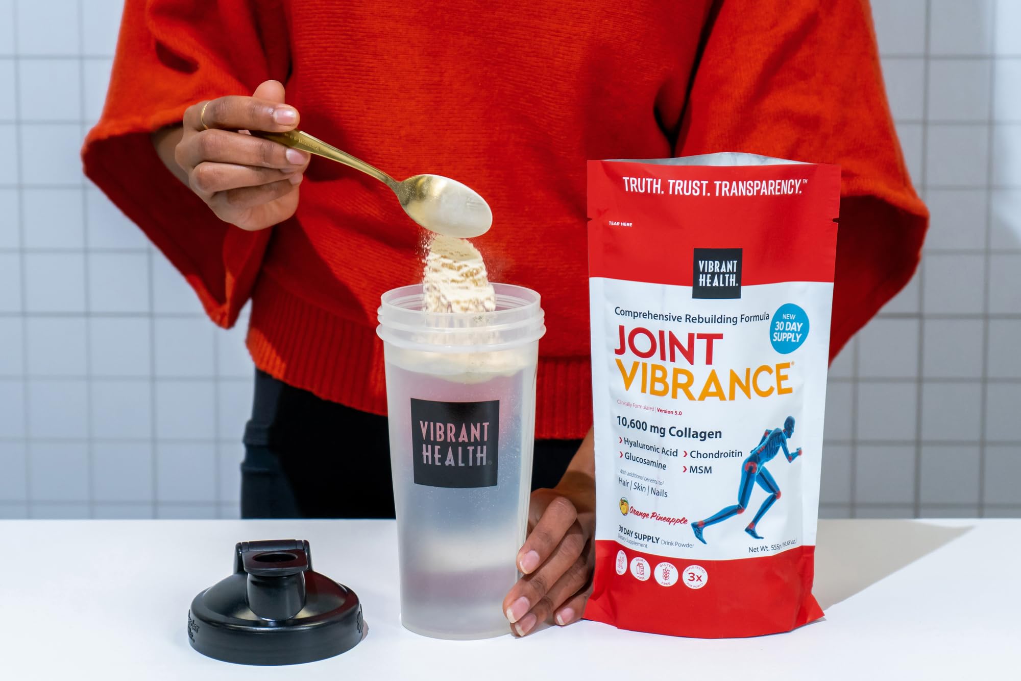 Foto 4 pulgar | Suplemento Vibrant Health Joint Vibrance 30 Porciones - Venta Internacional