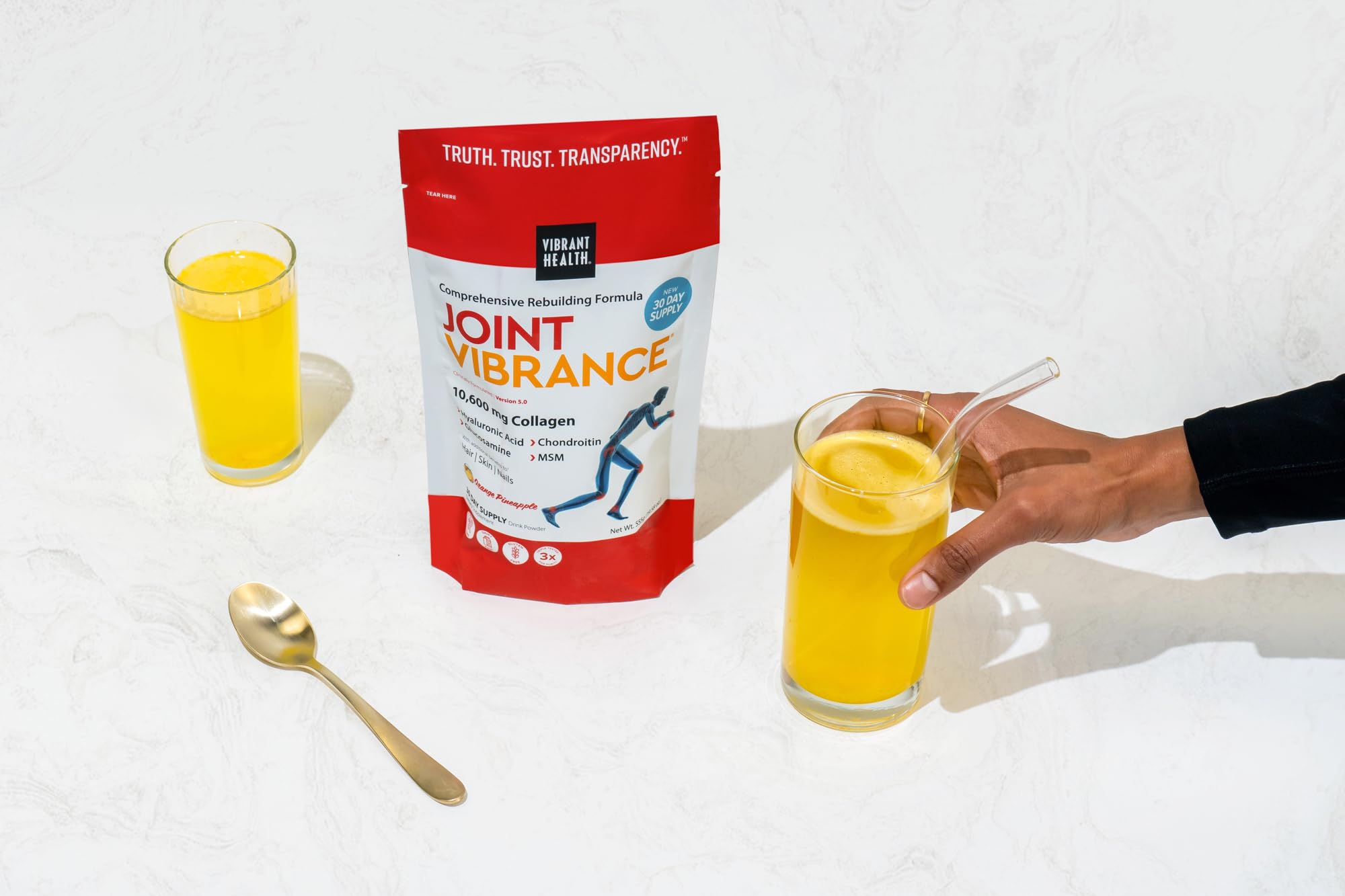 Foto 6 pulgar | Suplemento Vibrant Health Joint Vibrance 30 Porciones - Venta Internacional