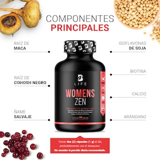 Foto 3 | Womens Zen B Life. 90 Cápsulas
