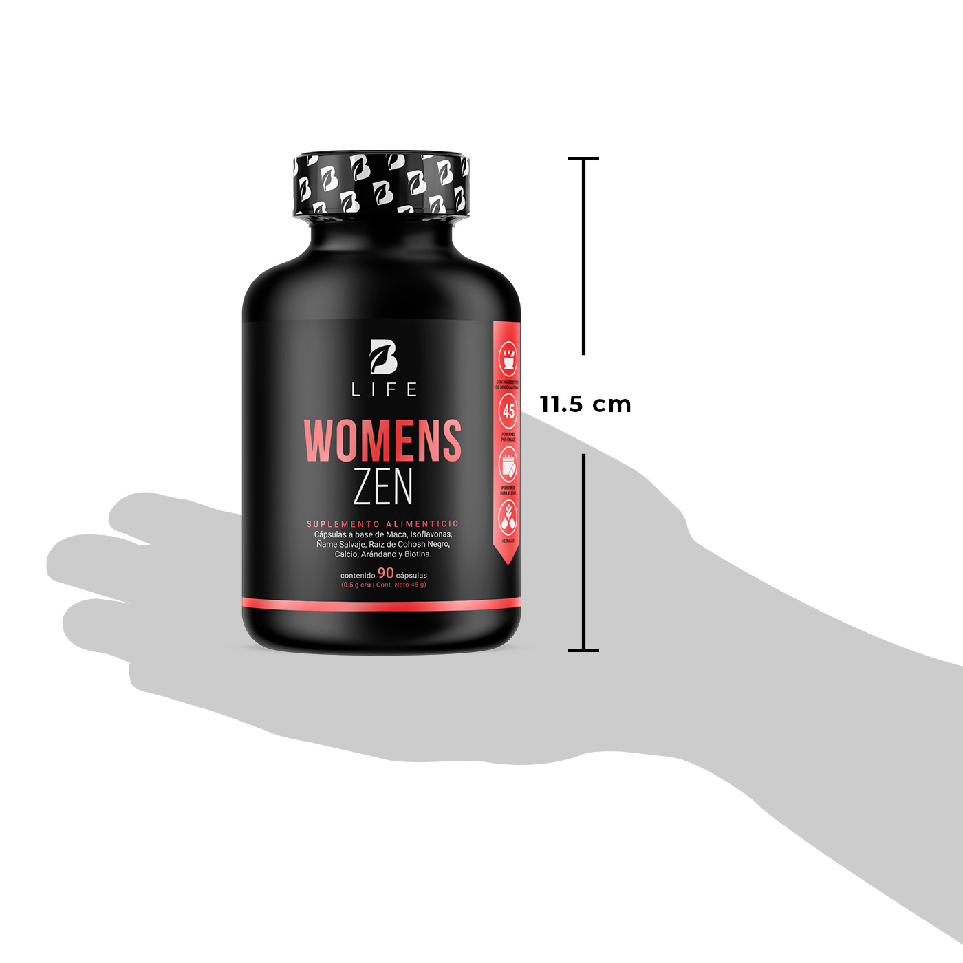 Foto 7 | Womens Zen B Life. 90 Cápsulas