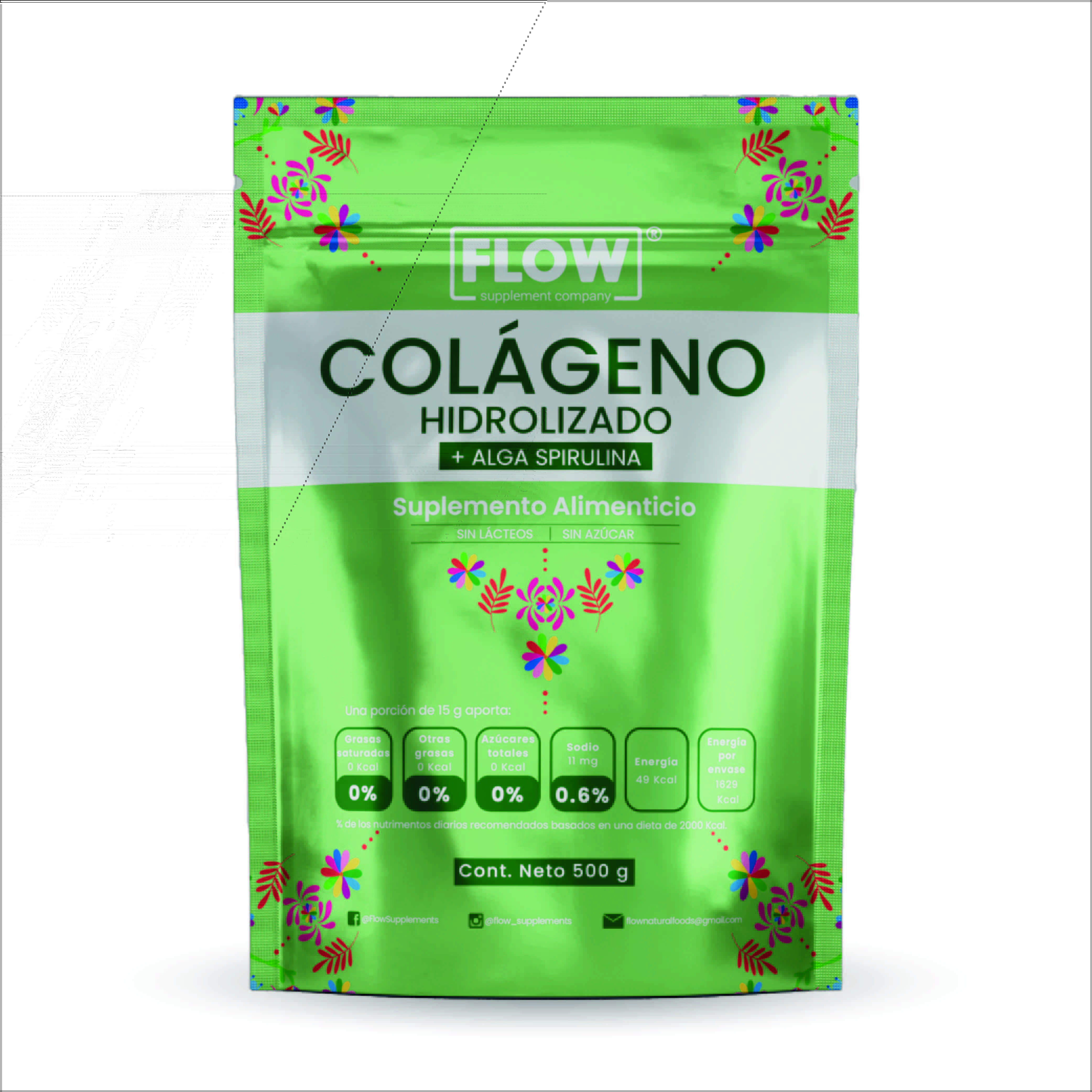 Foto 2 pulgar | Suplemento Flow Supplements de Colágeno 1 Pieza