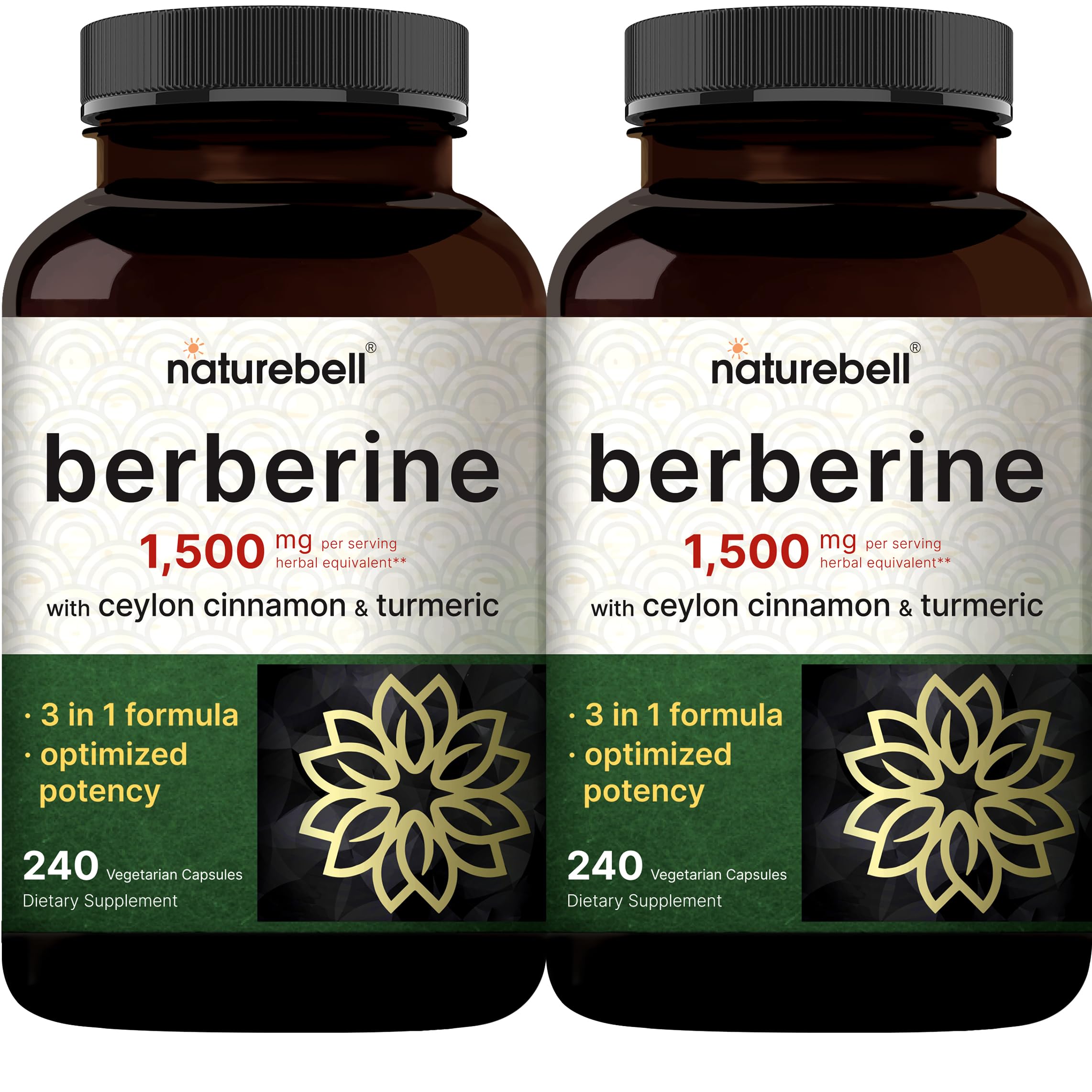 Foto 1 | Suplemento Naturebell Berberine 2 Paquetes-Venta Internacional