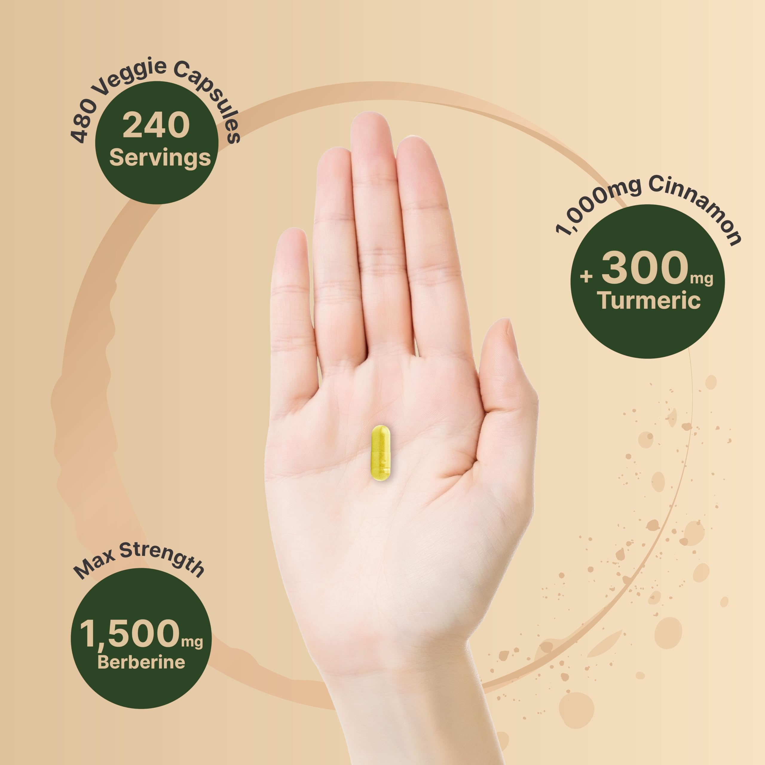 Foto 4 pulgar | Suplemento Naturebell Berberine 2 Paquetes-Venta Internacional