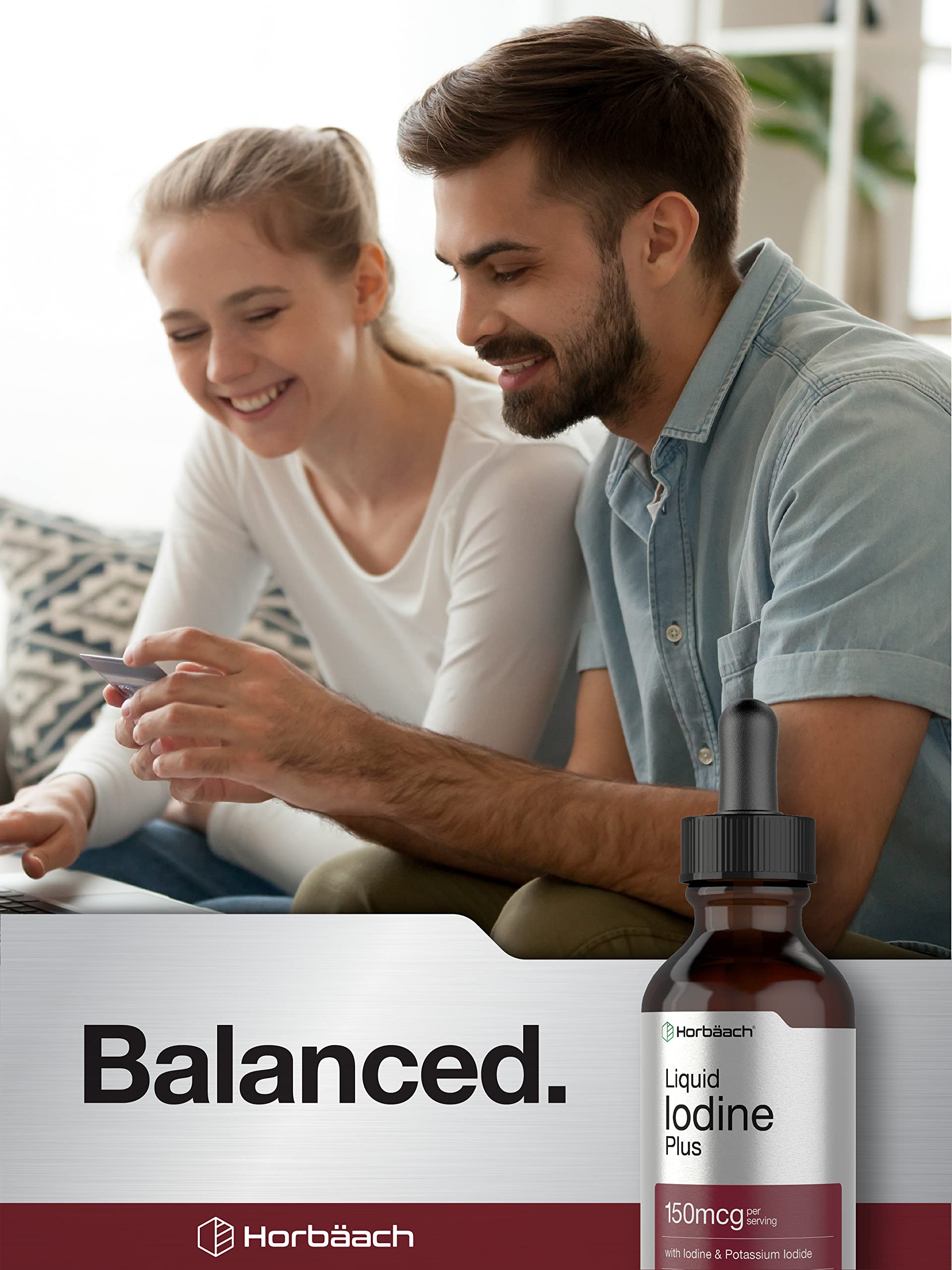 Foto 6 | Suplemento Horbäach Solución De Yodo 60 ml-Venta Internacional