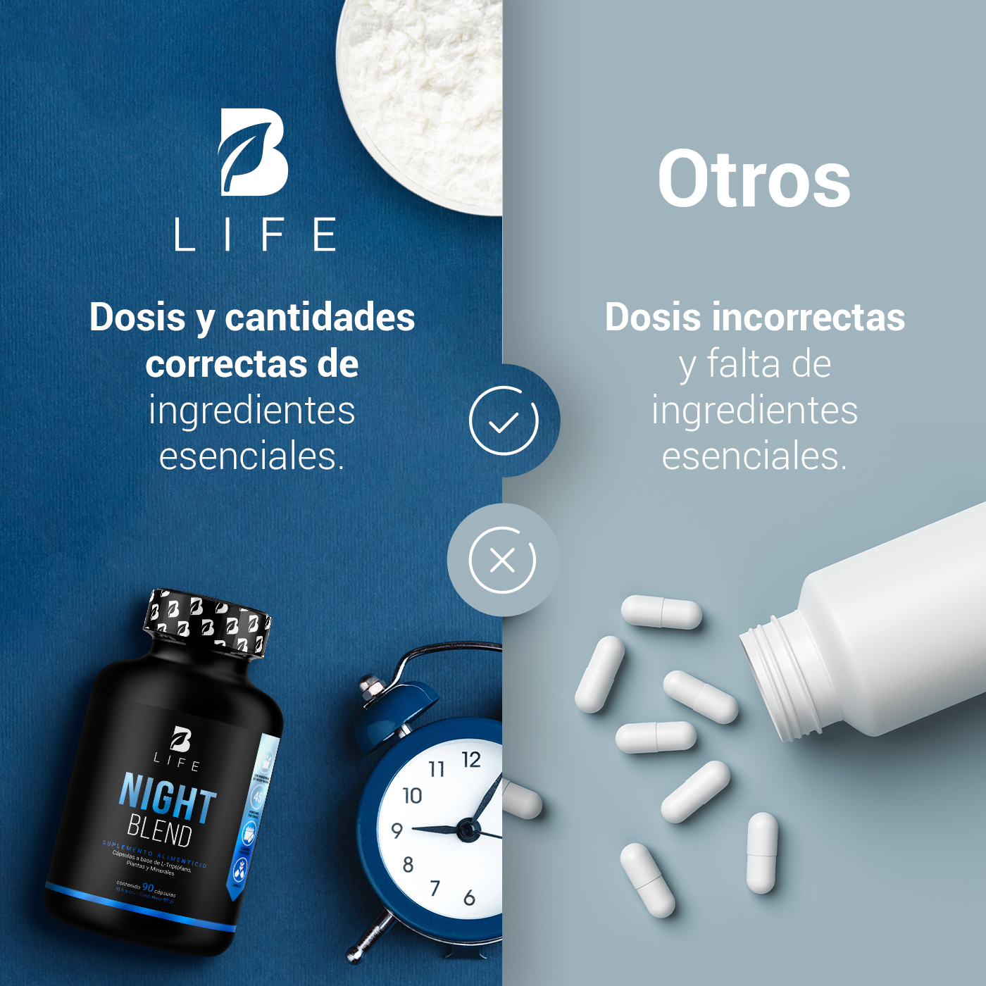 Foto 5 | Night Blend B Life 90 Cápsulas