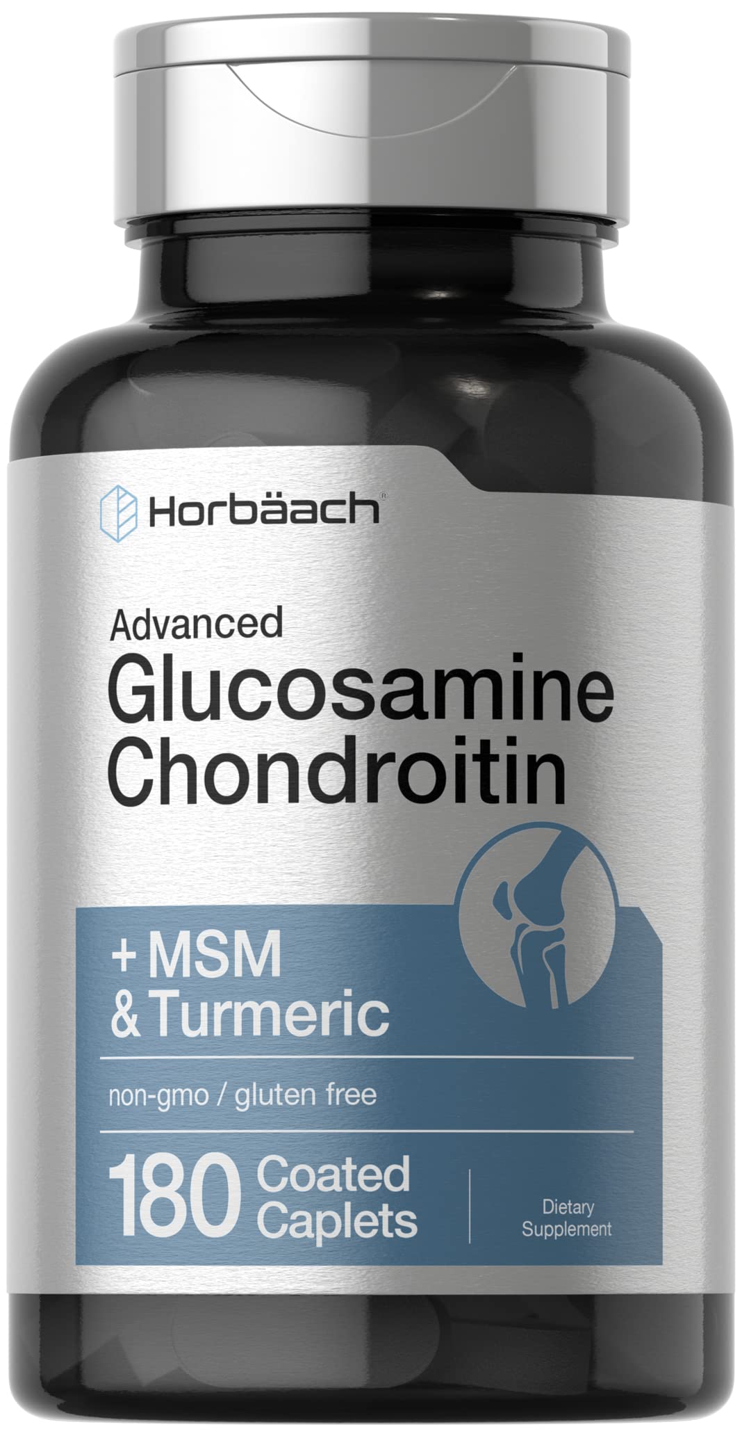 Foto 2 pulgar | Suplemento Horbaach Glucosamina y Condroitina 180 Cápsulas - Venta Internacional