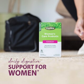 Foto 2 | Probiótico Flora Women's Care 87 Mil Millones De CFU 30 Cápsulas Vegetarianas