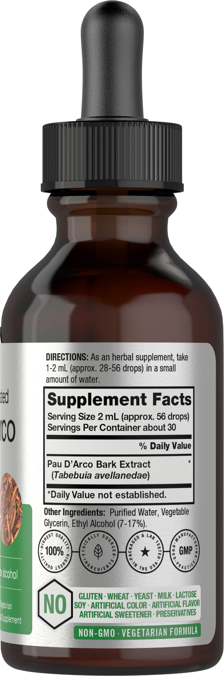 Foto 3 pulgar | Suplemento Horbäach Pau D'arco Extract 60 ml - Venta Internacional