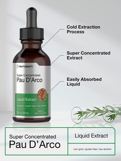 Foto 3 | Suplemento Horbäach Pau D'arco Extract 60 ml - Venta Internacional