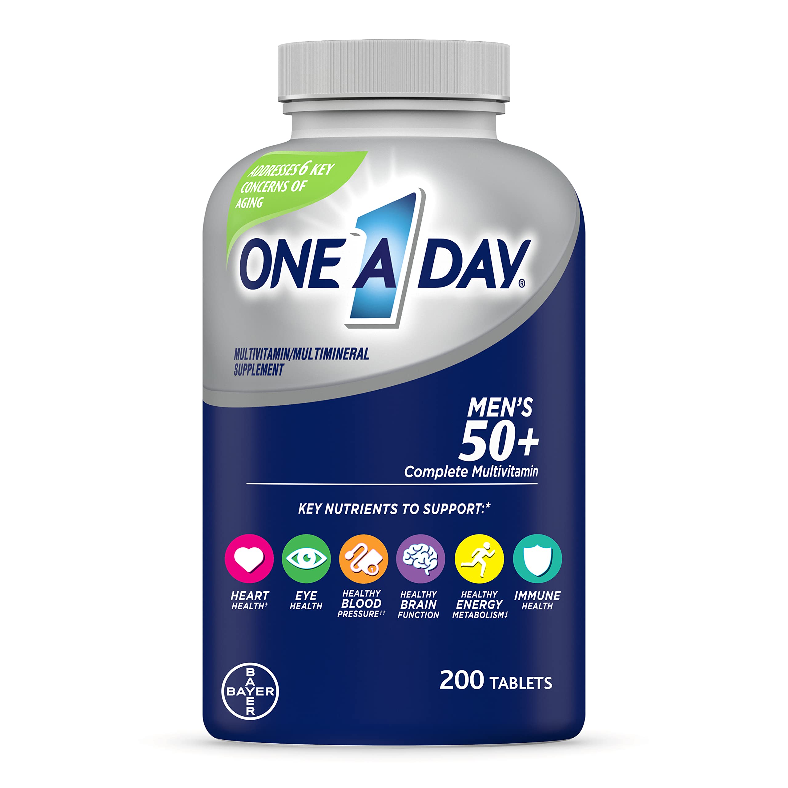 Foto 2 pulgar | Multivitamínico Healthy Advantage 200 Comprimidos para Hombres Mayores De 50 Años - Venta Internacional