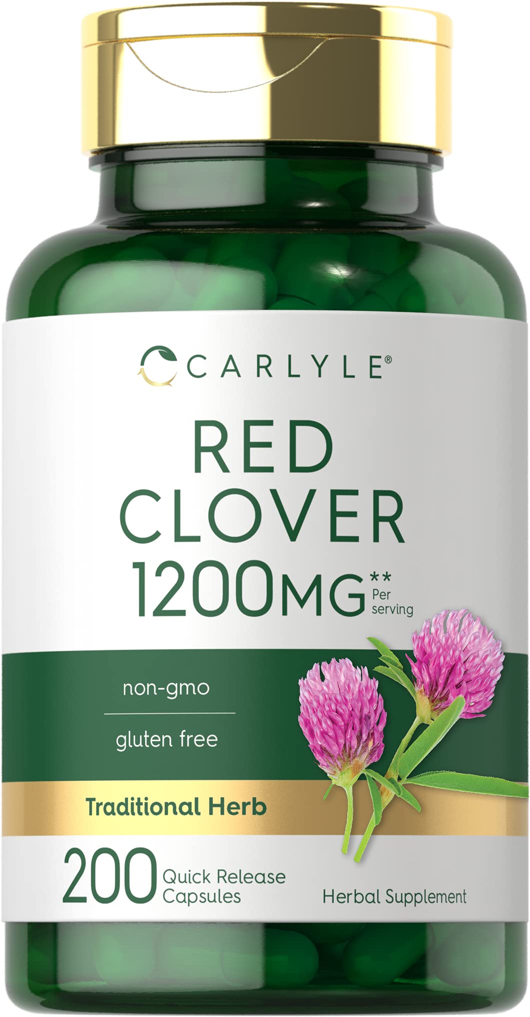 Foto 2 pulgar | Suplemento Carlyle Red Clover, Cápsulas De 1200 Mg- Venta Internacional