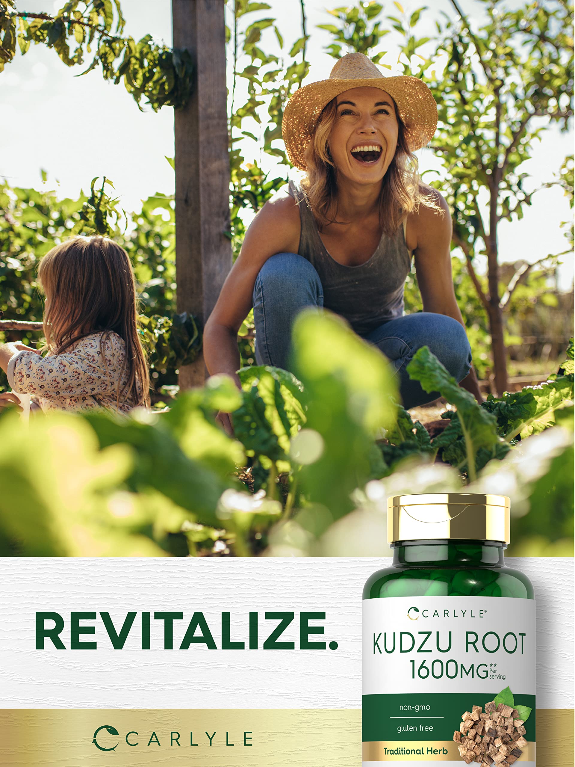Foto 7 pulgar | Suplemento Extracto de Raíz de Kudzu Carlyle 1600 mg 100 Cápsulas - Venta Internacional