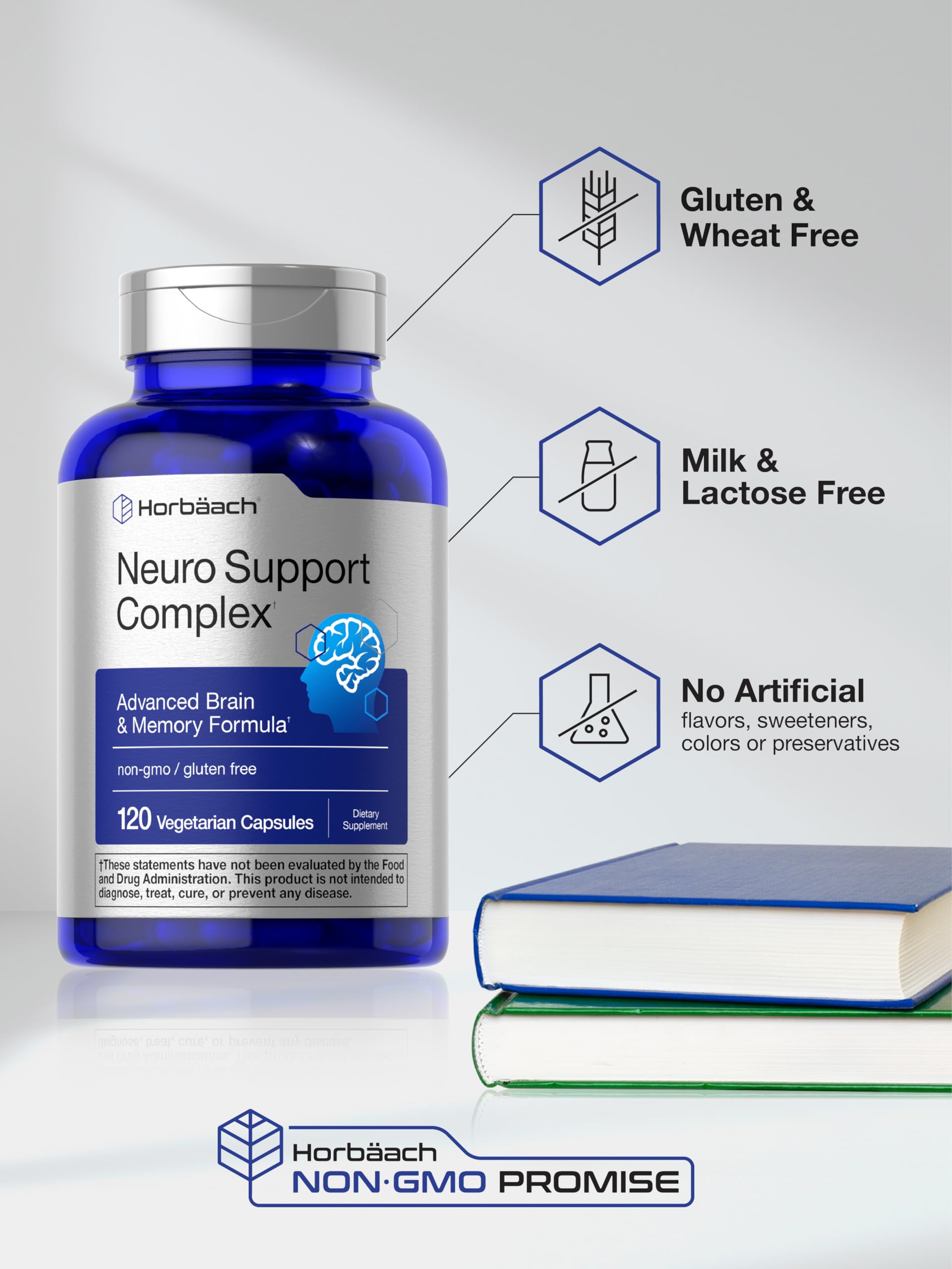 Foto 4 | Suplemento Horbäach Neuro Support 120 Cápsulas - Venta Internacional