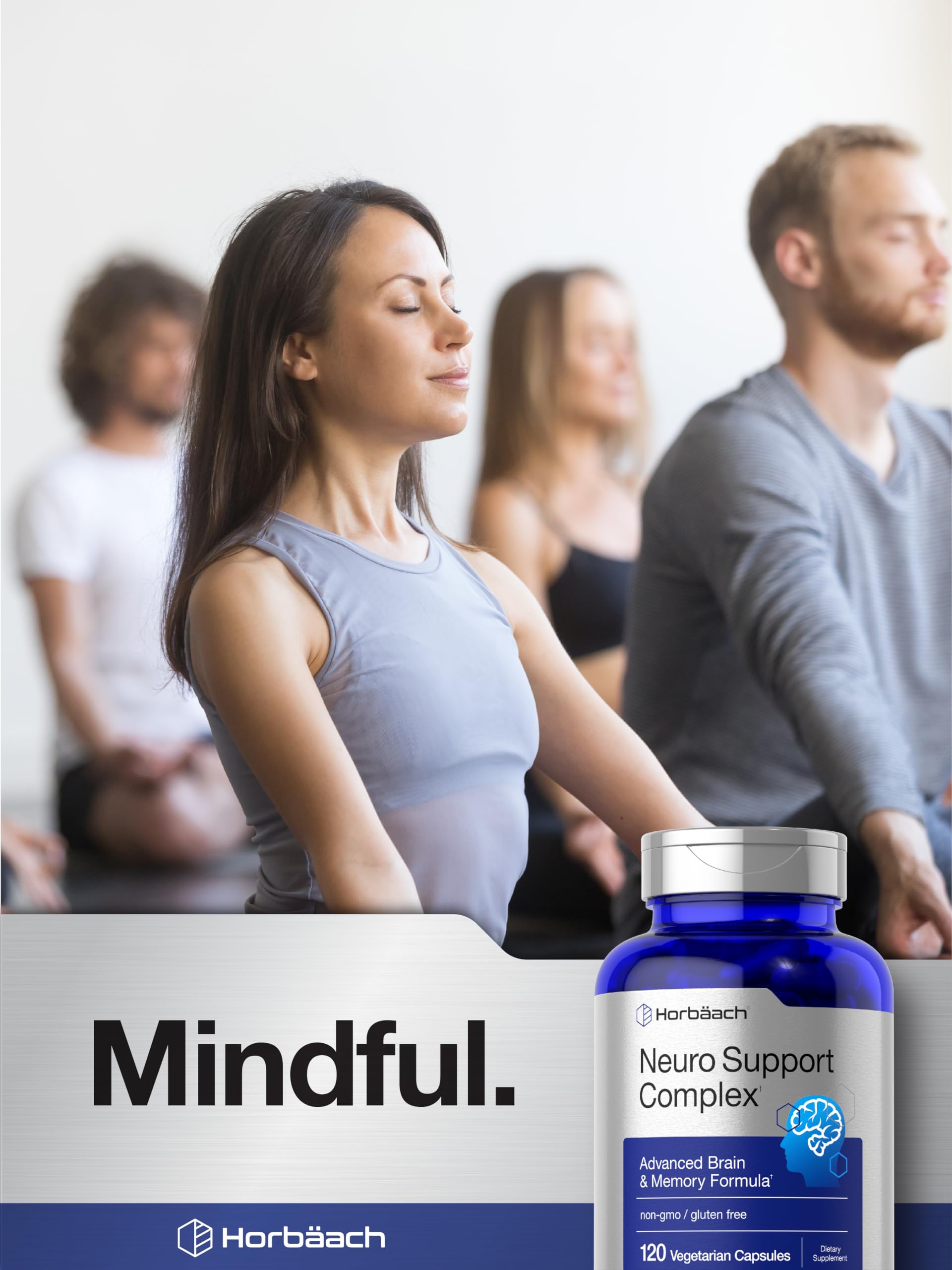 Foto 6 | Suplemento Horbäach Neuro Support 120 Cápsulas - Venta Internacional