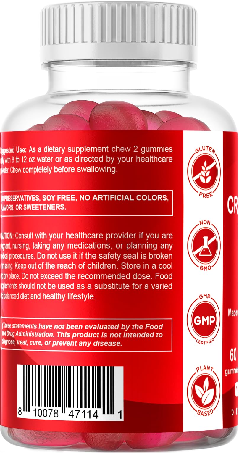 Foto 6 pulgar | Gomitas Veganas de Arándano Supplement Vitamatic 60 Piezas - Venta Internacional