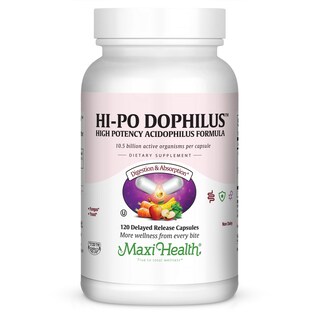 Foto 1 | Suplemento Maxi Health Hi-po Dophilus Probióticos 120 Cápsulas - Venta Internacional