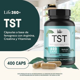Foto 5 | Suplemento Life360+ Tst de 180 Cápsulas
