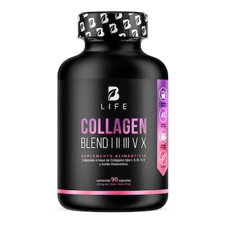 Foto 1 | Collagen Blend I Ii Iii V X B Life 90 Cápsulas