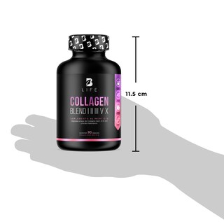 Foto 6 | Collagen Blend I Ii Iii V X B Life 90 Cápsulas