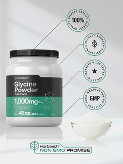 Foto 5 | Suplemento Horbäach Glicina en Polvo 1 kg Sin Sabor - Venta Internacional